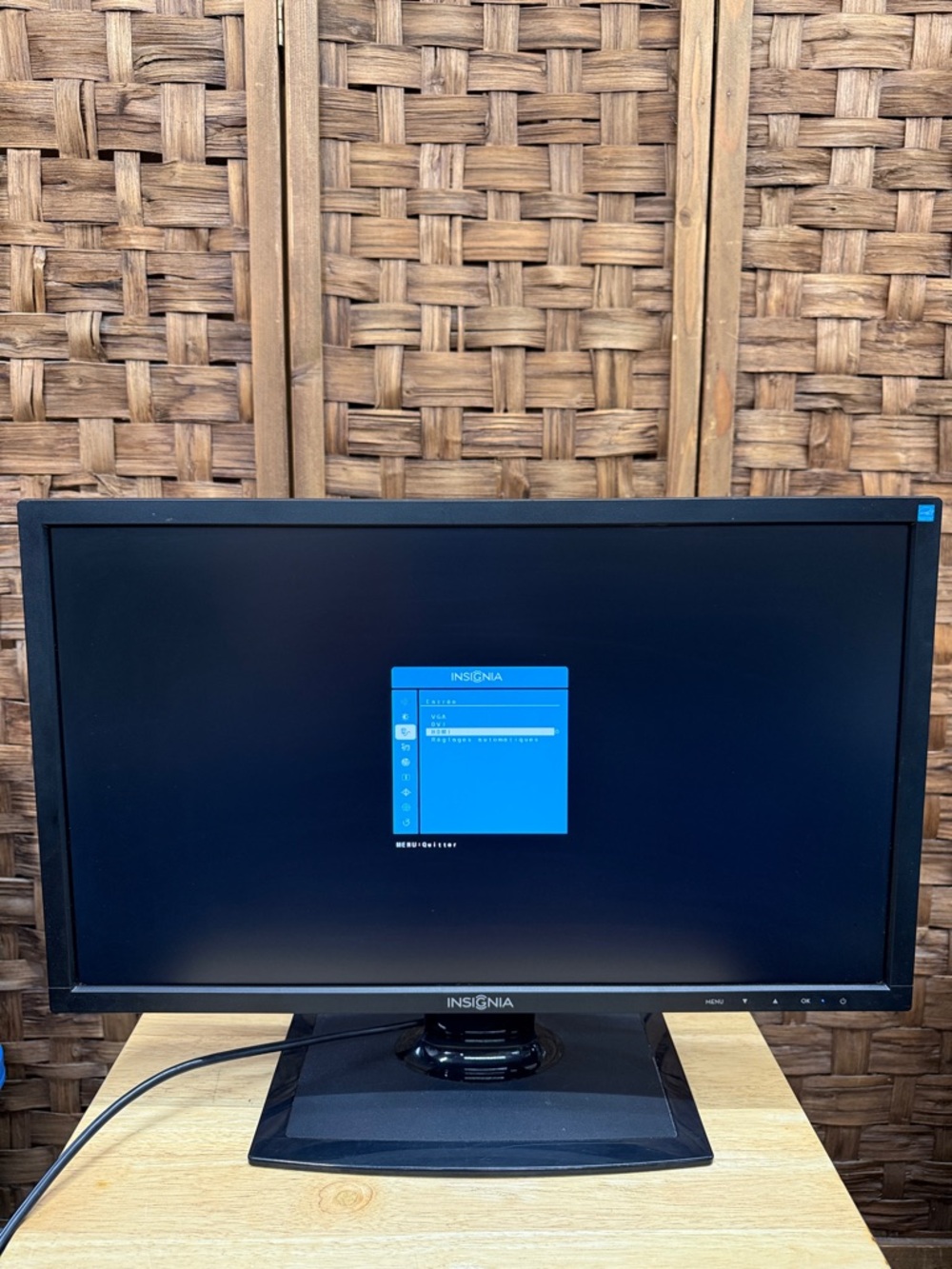 Insignia 24-inch Black LED Computer Monitor